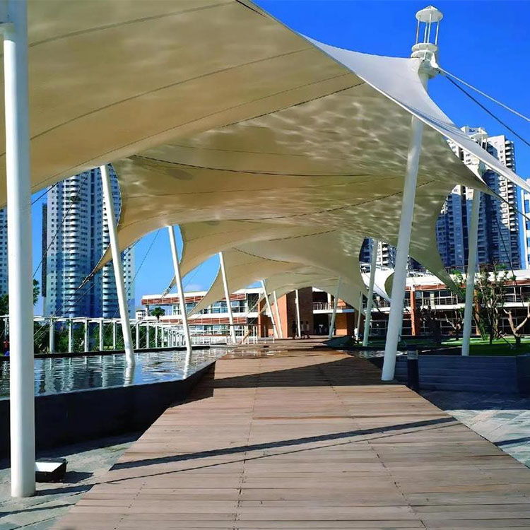 莒南县膜结构景观棚