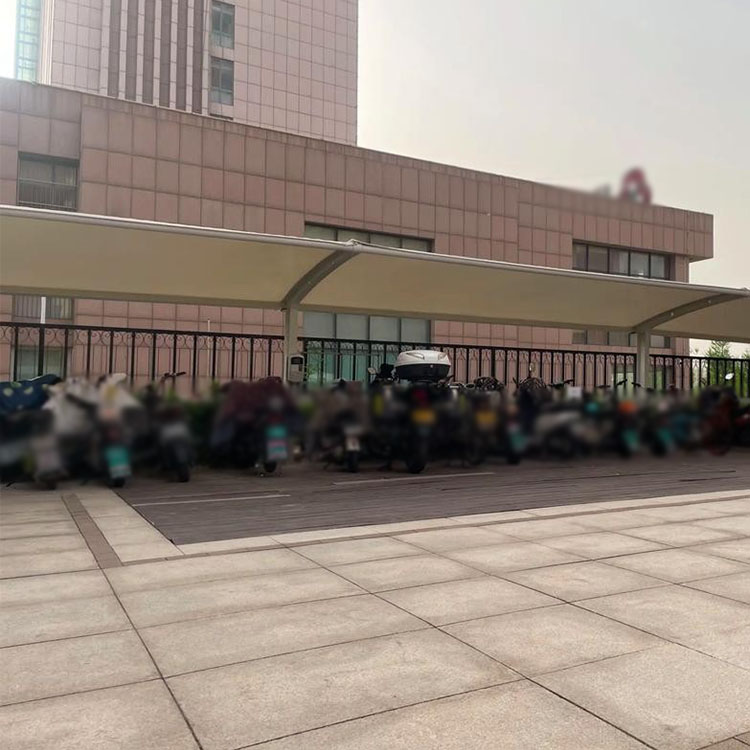 莒南县膜结构电动车棚